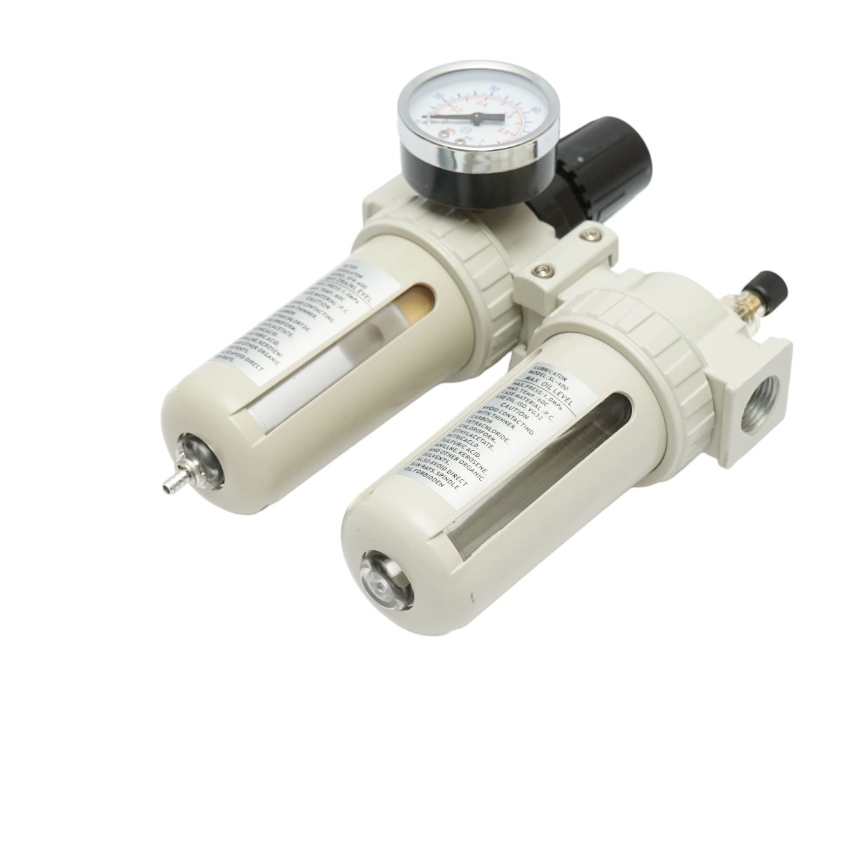 Filtru aer si ungator cu regulator de presiune max. 1 MPa, racord 1/2